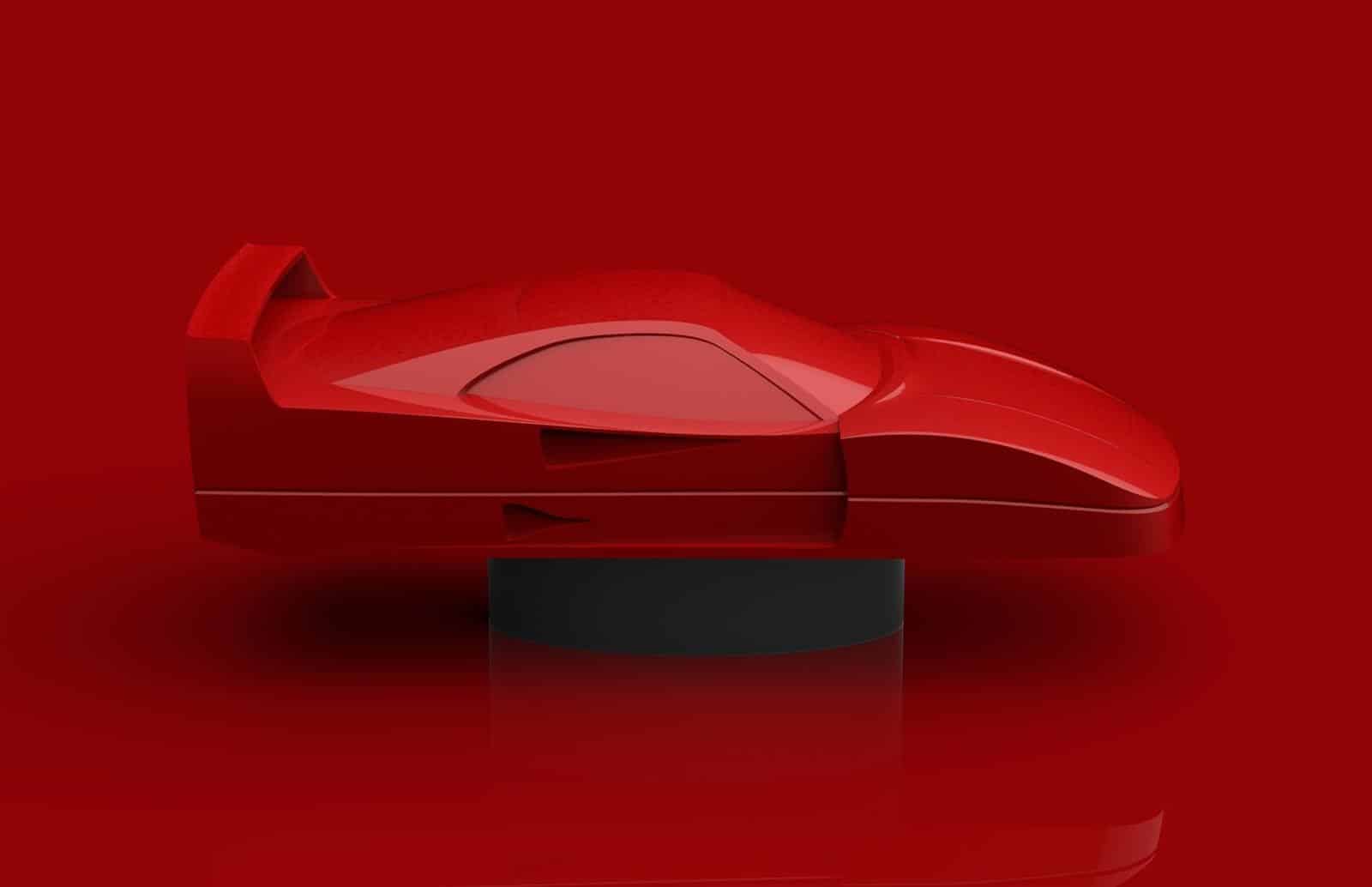 Ferrari-F40-sculpture